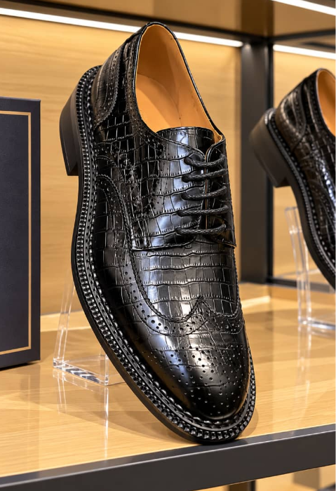 Richelieu Brogue croco